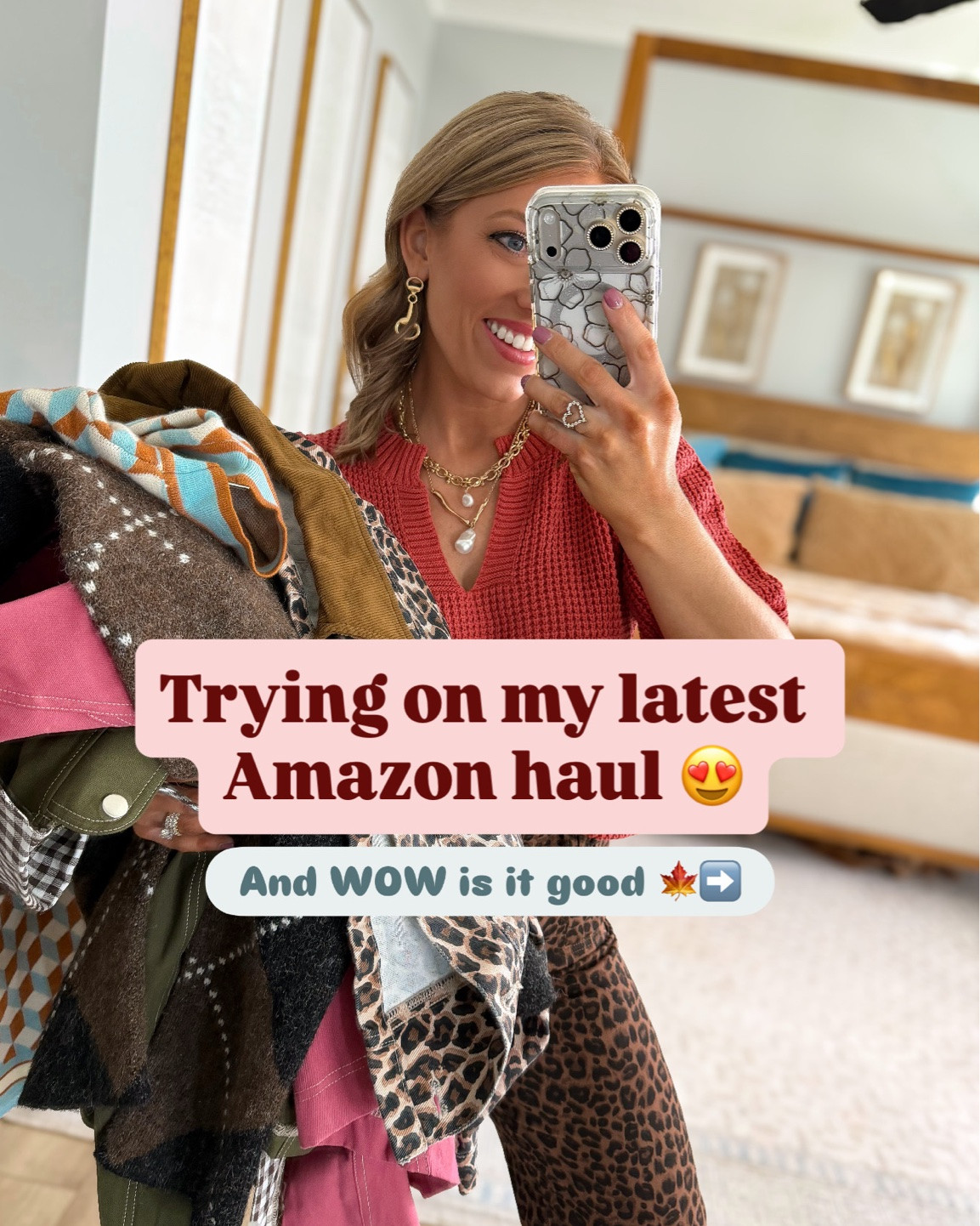 Amazon has been SO good lately 😍🍂 My latest Amazon fashion haul is full of pieces that have me ready for a wardrobe refresh! The colors, prints, textures… every outfit is giving expensive fall style without the expensive price tag. 🙌🏼

So many good finds in this haul — leopard print, rich chocolate brown, burgundy, olive green, wide leg denim, statement jackets, matching sets, cute layering pieces and the prettiest knit cardigan dress! I love that these are pieces you can start wearing now and keep styling as the weather cools down. And can we talk about that leopard jacket?! 😍

These are the kind of affordable Amazon fashion finds that make getting dressed FUN. So many easy outfit ideas for work, date night, weekends, school drop-off, dinners and everything in between. Amazon absolutely understood the assignment with these! 🍁🤎

Which look is your favorite?!

#amazonfashion #amazonfinds #amazonfashionfinds #amazonhaul #amazontryon #amazonstyle #affordablefashion #affordablestyle #fallfashion #falloutfits #fallstyle #fallfashionfinds #outfitinspo #outfitideas #womensfashion #casualstyle #leopardprint #widelegjeans #fallwardrobe #amazonmusthaves

#LTKootd #LTKPetite