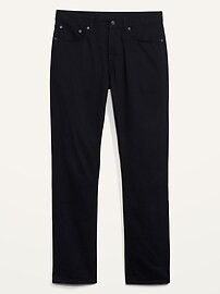Straight Five-Pocket Built-In Tough Twill Pants | Old Navy (US)