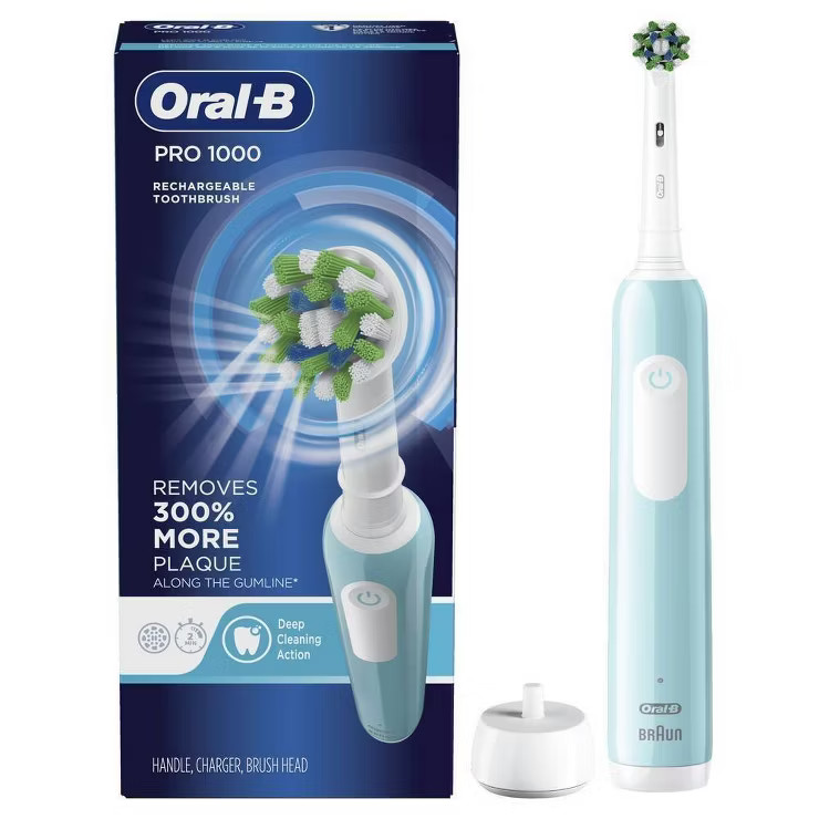 Oral-B Pro Crossaction 1000 Rechargeable Electric Toothbrush | Target