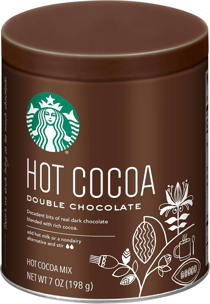 Starbucks Hot Cocoa, Double Chocolate, 7 Ounce (Pack of 1) | Amazon (US)