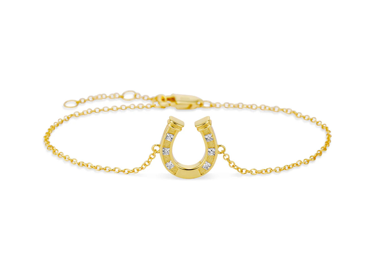 CZ HORSESHOE BRACELET | EP JEWELS 