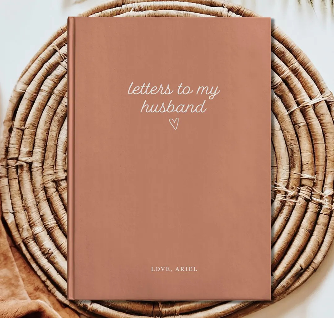 Letters To My Husband - Custom Husband Memory Journal - Personalized Dear Husband Notebook - Enga... | Etsy (US)