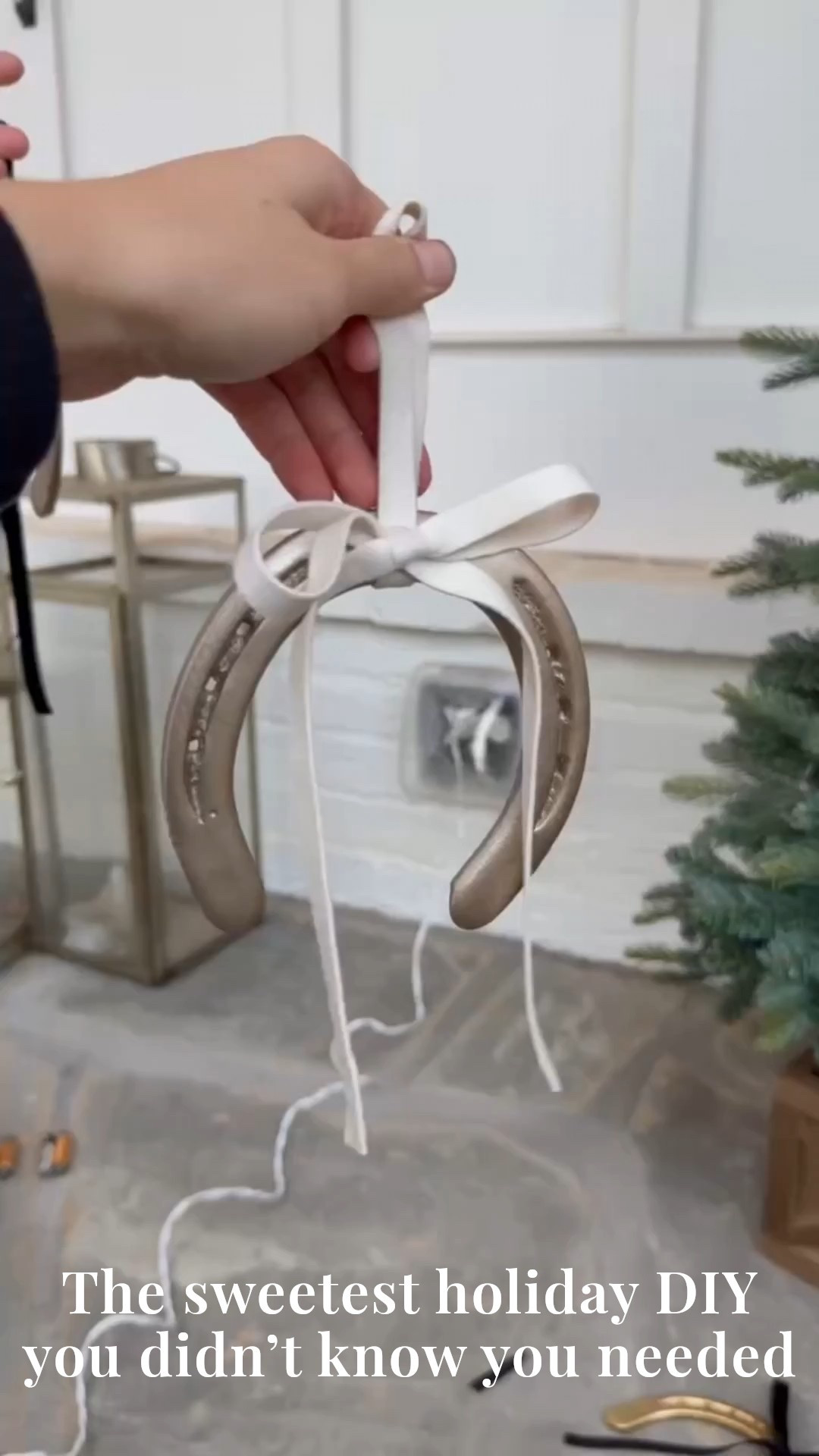 The easiest holiday DIY that looks luxury on your tree 🎄🤍
This little horseshoe ornament adds the perfect touch of charm — simple, meaningful, and beautifully neutral for any Modern Classic Christmas style. I paired it with soft ribbon to keep the look warm, elegant, and effortless. Sometimes it’s the smallest details that make your holiday decor feel special ✨

#porcheandco #modernclassic #holidaydecor #neutralchristmas #christmasornament #holidayDIY #christmashome #seasonaldecor #holidaystyling #timelessdecor #christmascrafts #eleganthomedecor #cozychristmas #moodboard #visionboard #onlinedesign #virtualdesign #homedecorideas #porcheandco

Do you want to bring our dreamy Modern Classic style interior design into your own home? 🏡 You’re in luck! Reserve our Online Interior Design packages today -> https://porcheandco.com/edesign ✨ We can’t wait to work with you & design your home with #porcheandco


#LTKSeasonal #LTKHoliday #LTKHome