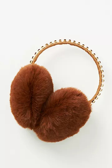 Violet and Brooks Baguette Crystal Earmuffs | Anthropologie (US)