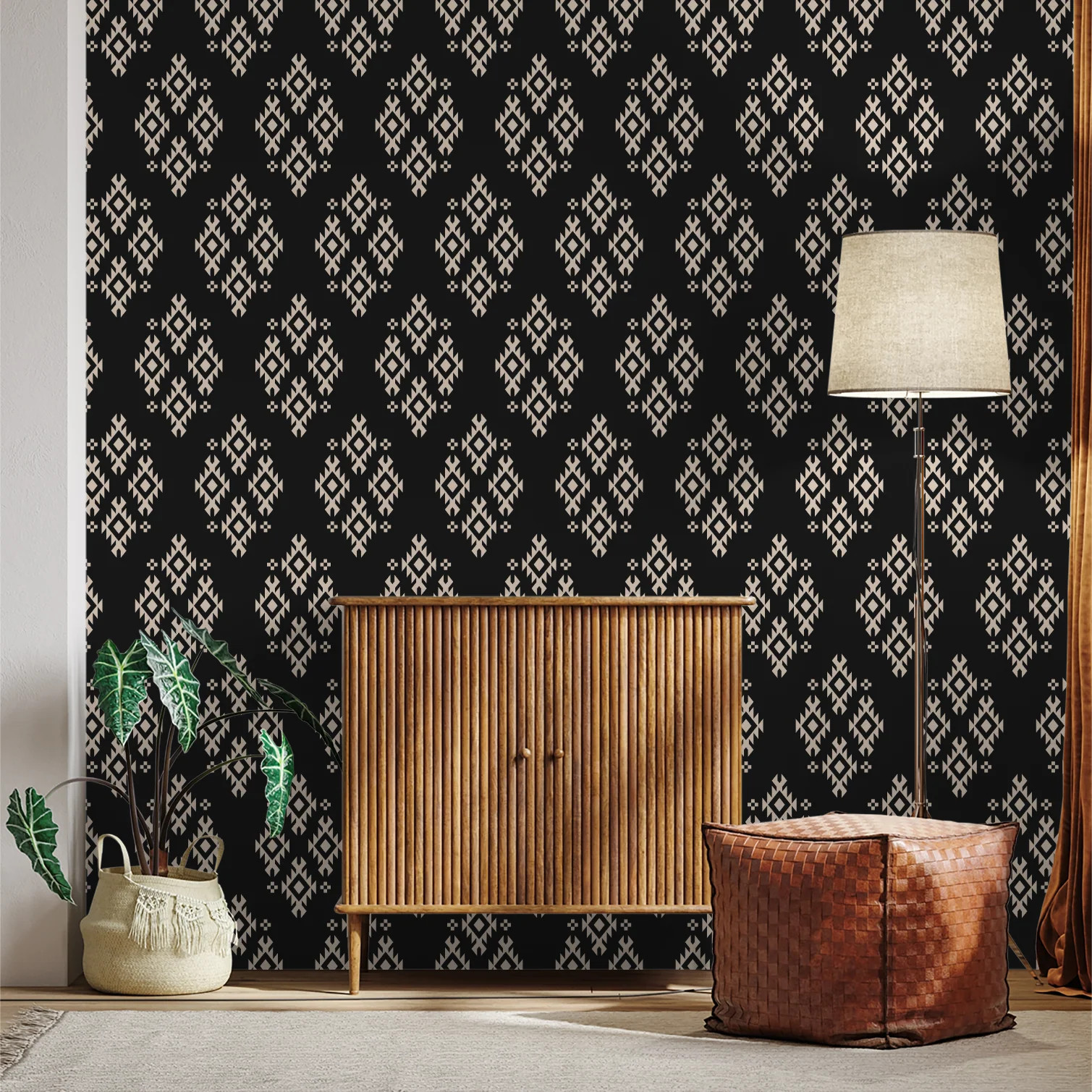 Temple Threads (Black) Wallpaper | Shop.app
