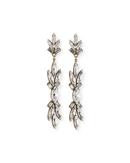 Auden Emma Crystal Drop Earrings | Neiman Marcus