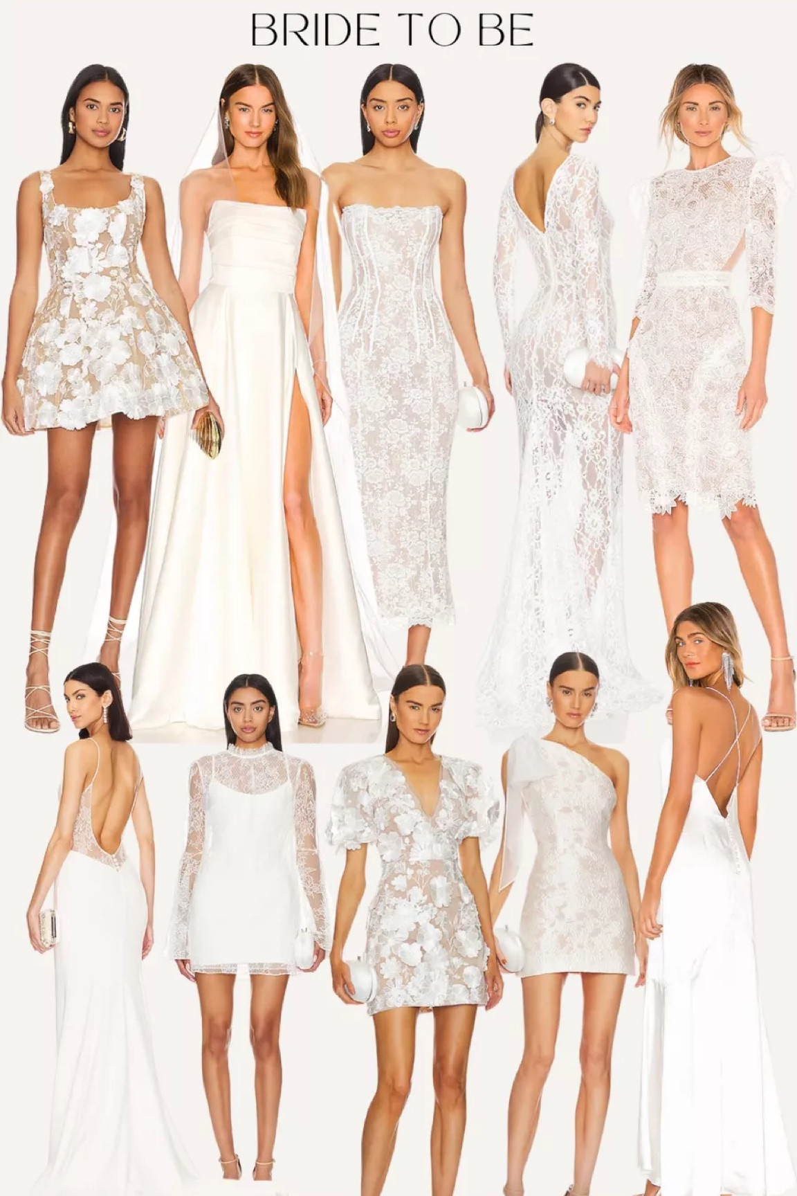 Bride to be - wedding - engagement outfits - bridal shower 

#LTKParties #LTKWedding #LTKStyleTip