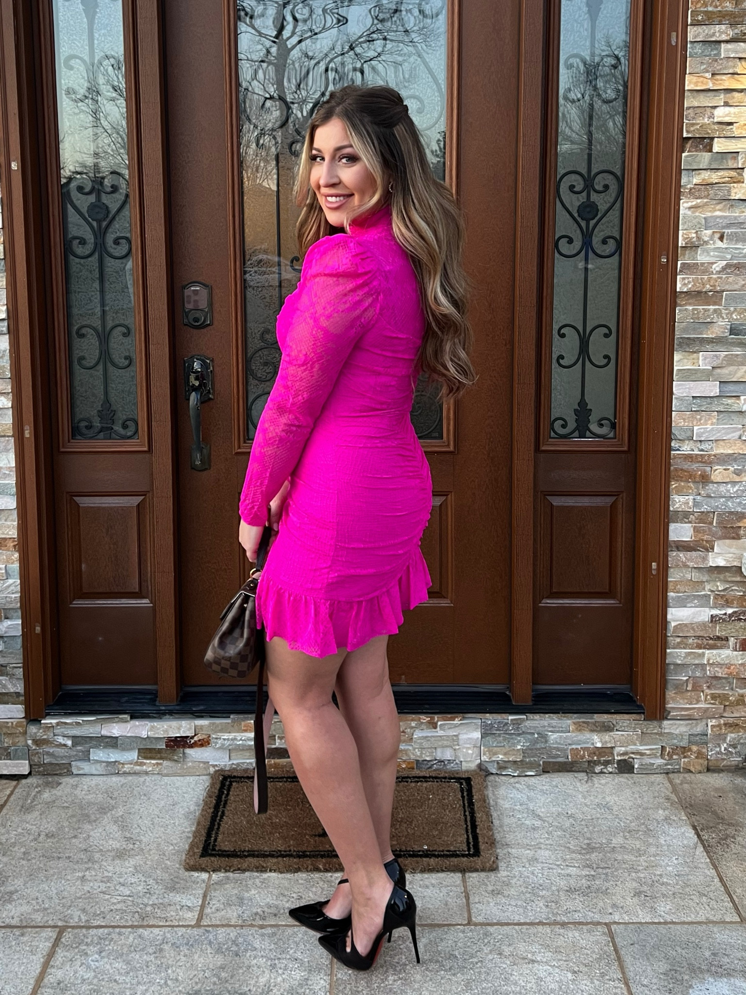 Long sleeve dress, pink dress, lace dress, revolve, Christian Louboutin, date night, Valentine’s Day, saylor

#LTKSeasonal #LTKSale #LTKshoecrush