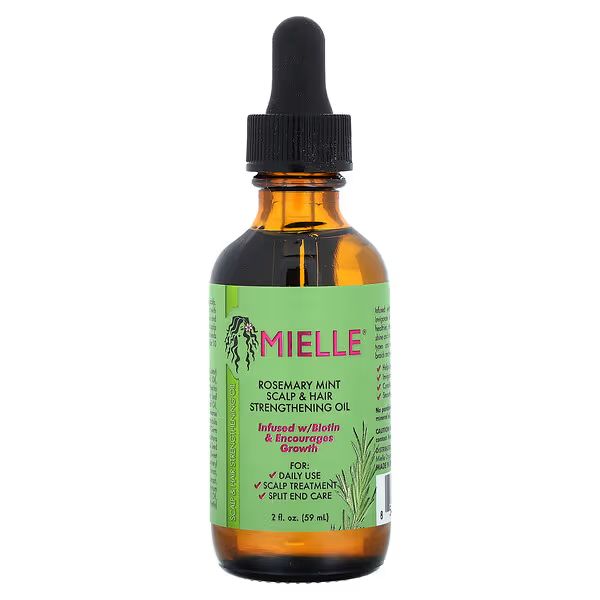 Mielle, Scalp & Hair Strengthening Oil, Rosemary Mint, 2 fl oz (59 ml) | iHerb