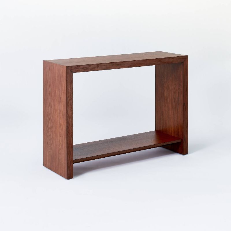Fullerton Wood Console Table with Shelf Brown - Threshold™ designed with Studio McGee | Target