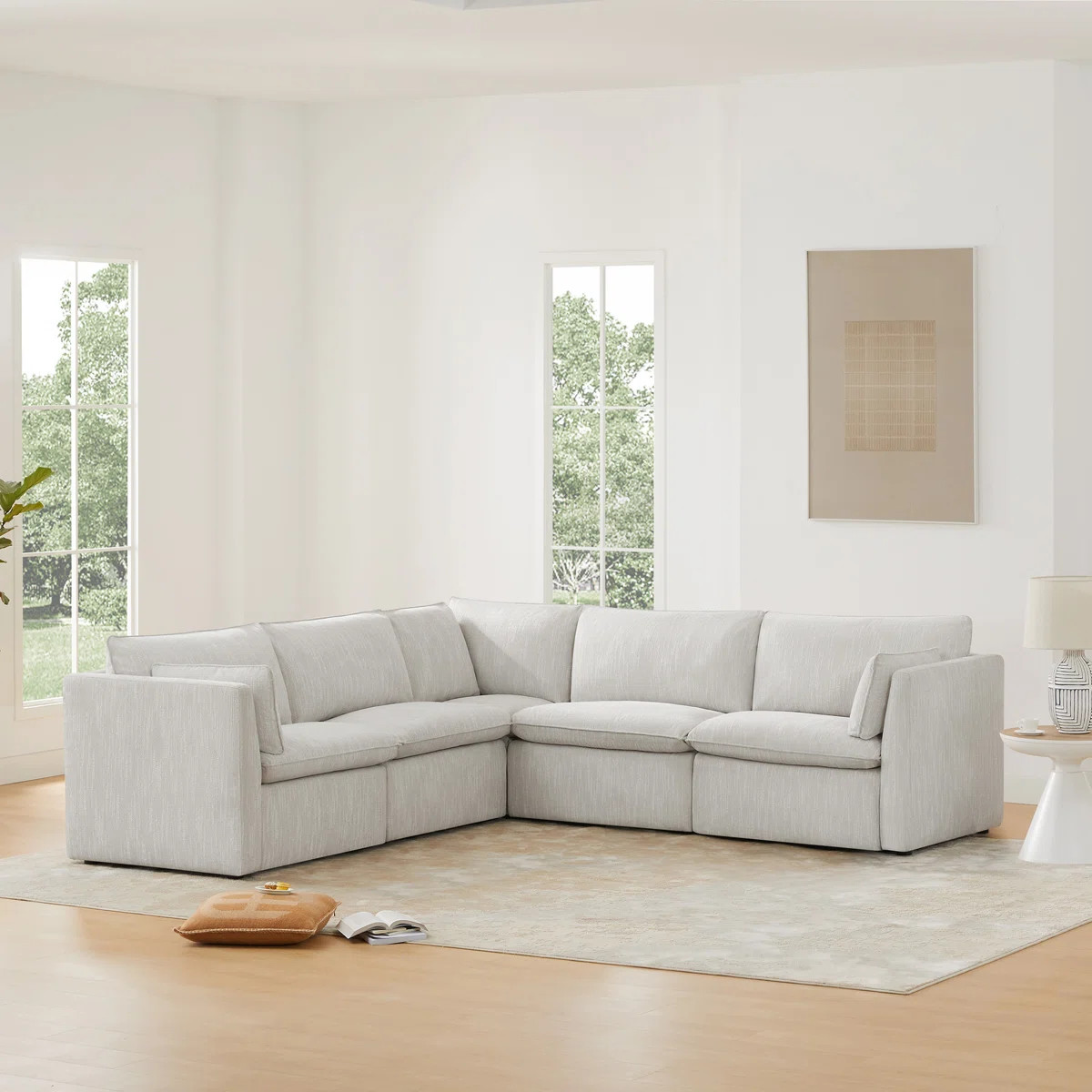 Greylan 5-Piece Upholstered Sectional | Wayfair North America