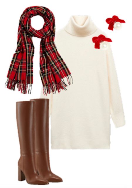 Holiday outfit! 
.
Tartan plaid Christmas outfit fall profit winter outfit family photos tartan plaid 

#LTKHoliday #LTKfindsunder100 #LTKstyletip