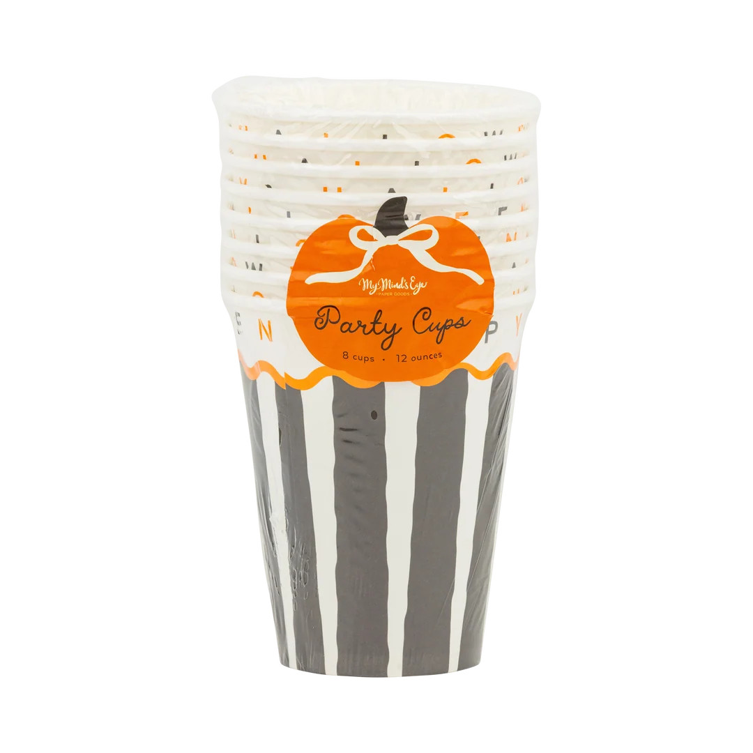 Happy Halloween Paper Cup | My Mind's Eye