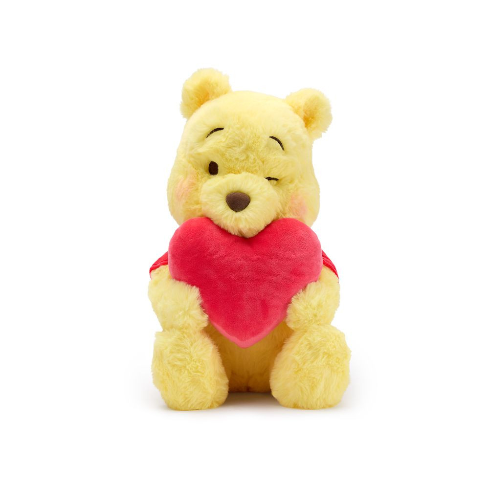 Winnie the Pooh with Heart Plush 13'' Disney Store Japan | Disney Store