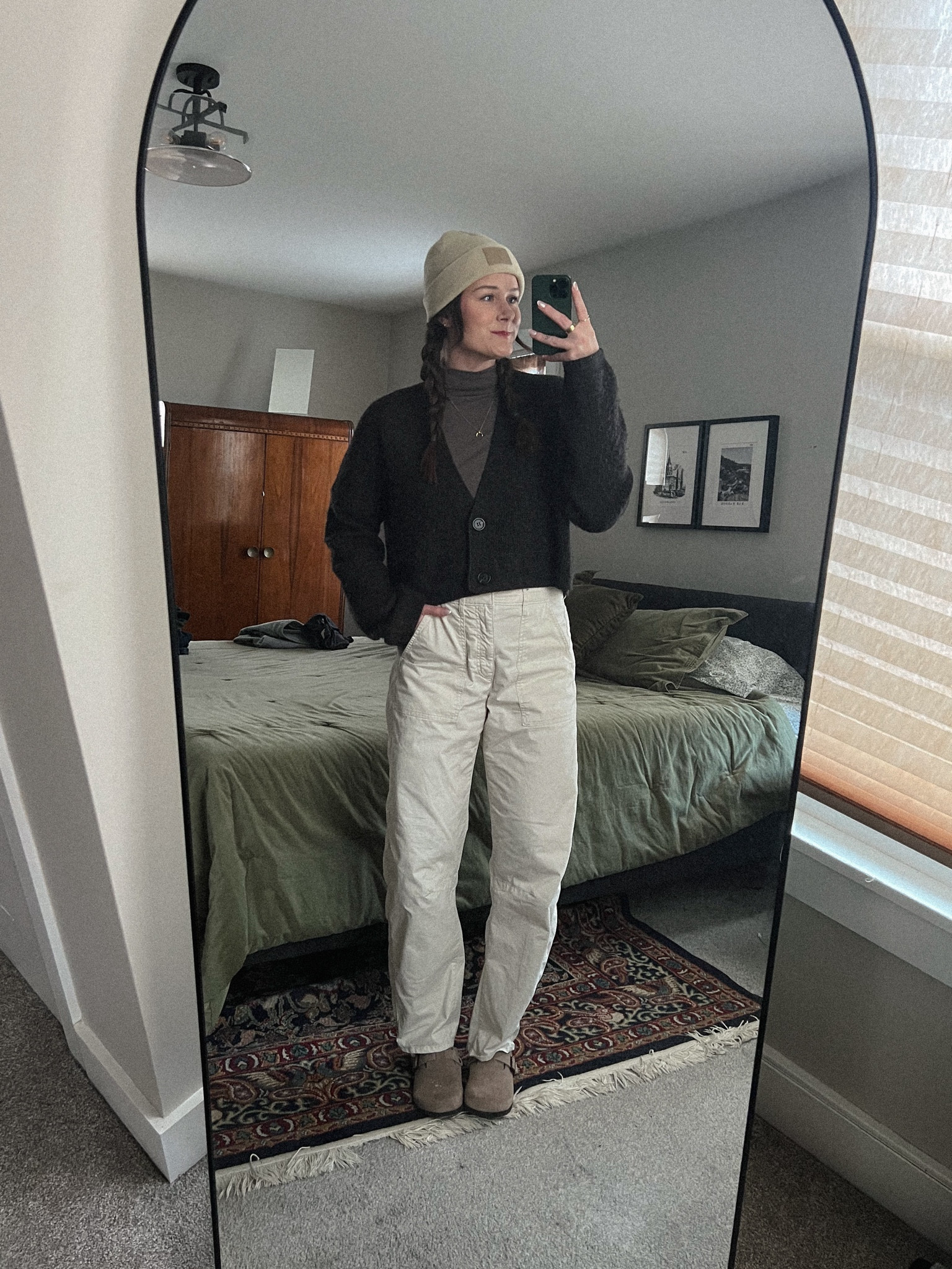 Cozy & casual winter vibes 🌿✨ Layered neutrals are my go-to this season! Effortlessly chic for running errands or lounging at home. Shop my look on LTK! 🤍❄️ #WinterStyle #NeutralOutfit #OOTD #CozyVibes #MinimalistFashion

#LTKMidsize #LTKFindsUnder100 #LTKSaleAlert