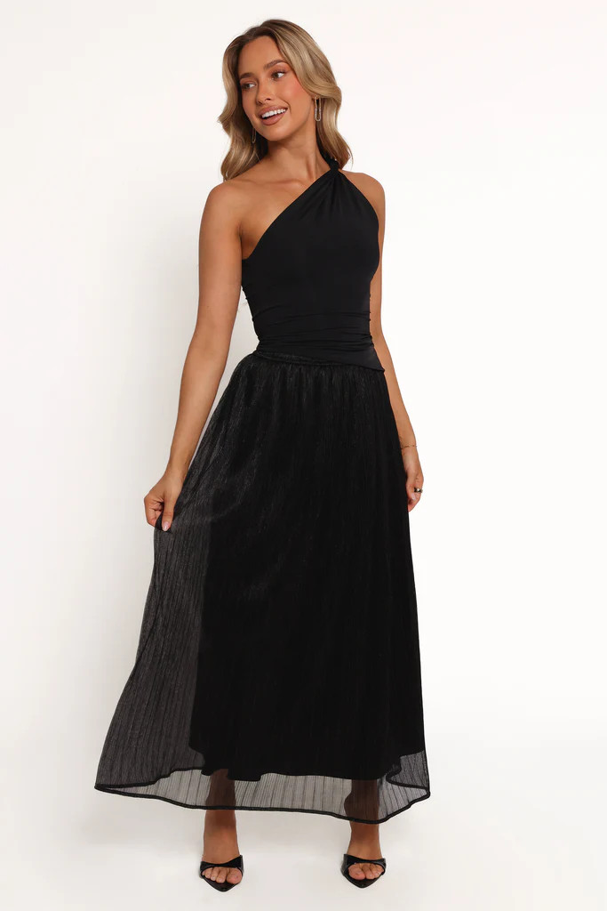 Tricia Maxi Skirt - Black | Petal & Pup (US)