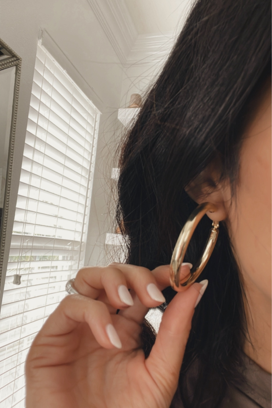 Amazon hoops, gift idea:, gold colored hoop #StylinbyAylin 

#LTKstyletip #LTKfindsunder50 #LTKGiftGuide