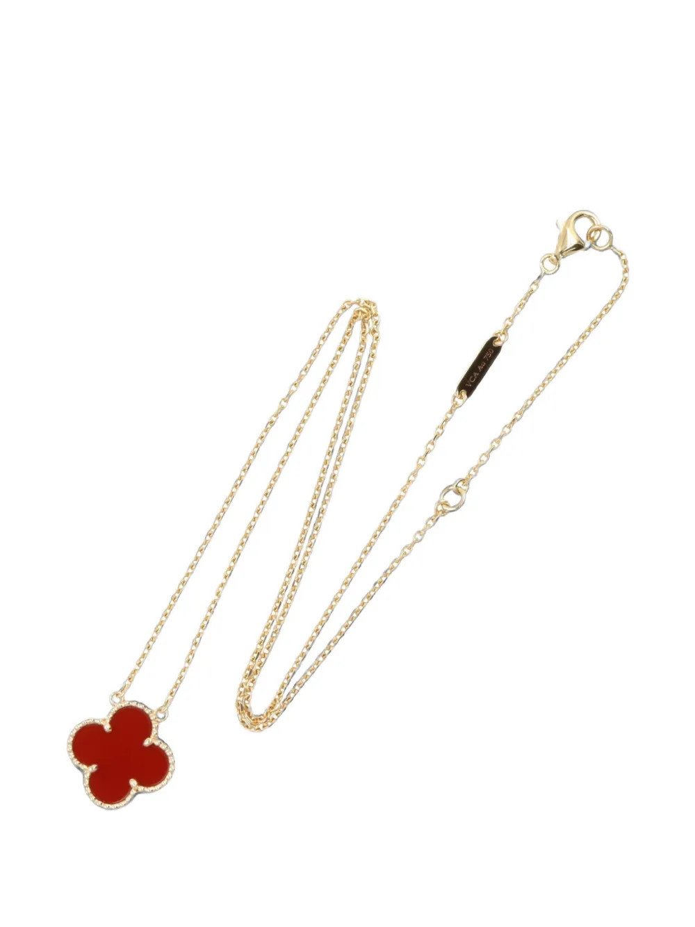 Van Cleef & Arpels Pre-Owned 2010s Vintage Alhambra necklace - Gold | Farfetch Global