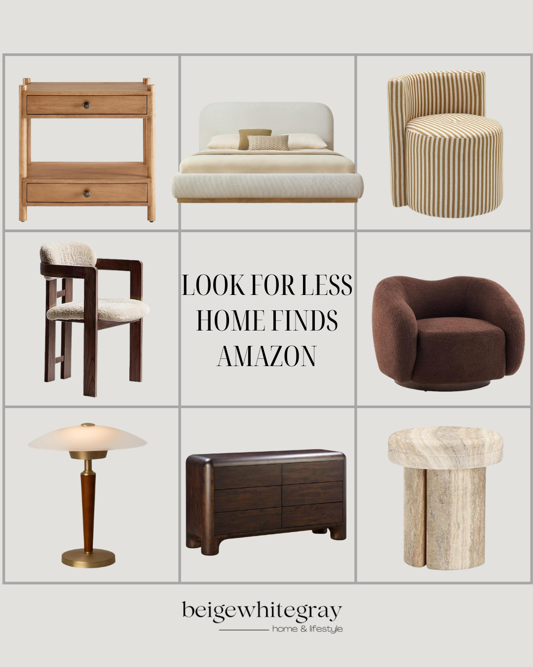 Look for less home finds! 

 