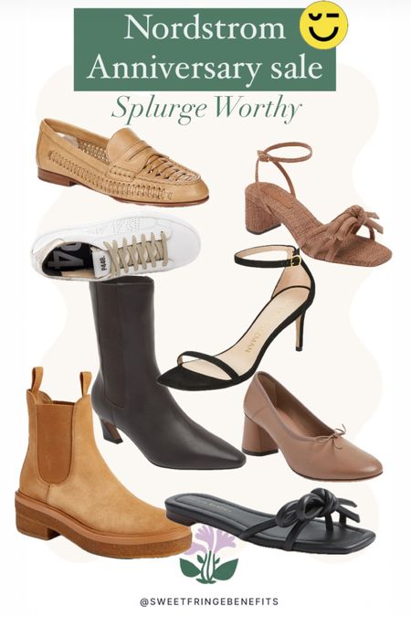 I’m eyeing a few of these for me. The chocolate brown boots, and the bow ankle strap sandal are on my wish list. Did you know you can create a wish list on your Nordstrom account? So when you me time to shop arrives, tap through any of my Nordstrom links, add the wish list to cart in one click, and BUY! 

#LTKxNSale #LTKOver40 #LTKShoeCrush