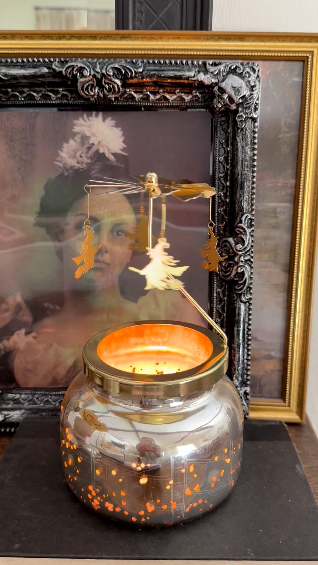 Cutest little witches for your candle!! This 3.54” size fits my anthro candle perfectly. Love!!!! 

#LTKHome #LTKHalloween #LTKSeasonal