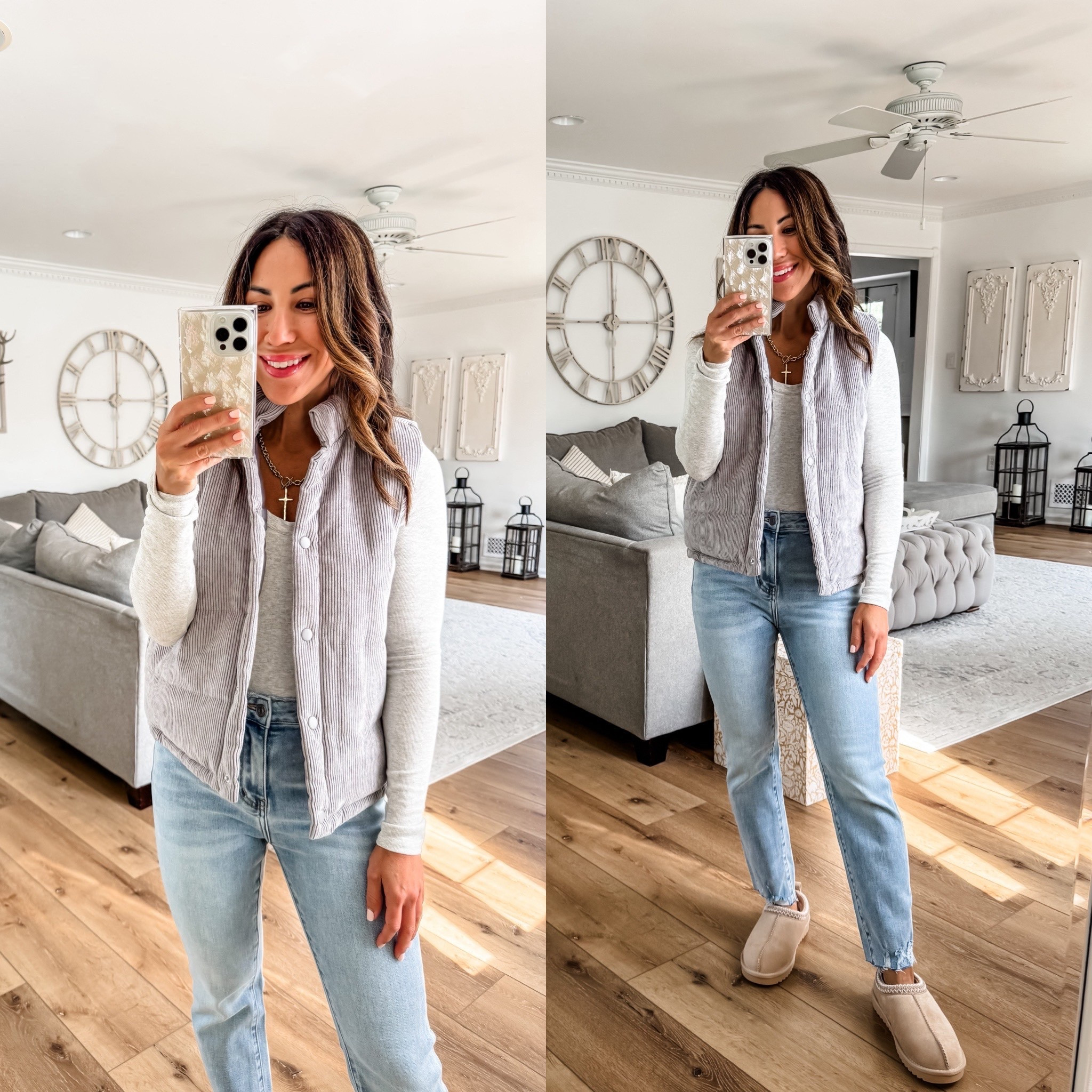 Chewed jeans 25. Floral jeans 2. KanCan jeans, 25 short. Busted knee jeans 25. Striped tee Xs. Mesh top XS. Ribbed tee Xs. Corduroy vest XS. Flannels small. Clogs size up. Flats tts. 

Maurices, Maurice’s

#LTKSaleAlert #LTKFindsUnder50 #LTKOver40