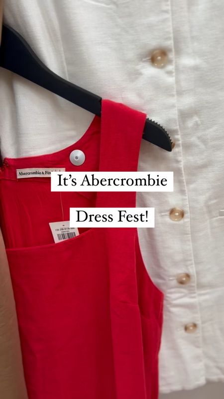 It’s Abercrombie Dress Fest! You get 20% off all dresses and they are all so perfect for summer! If you live in a warmer climate, then these dresses can also go into Fall! Not only do you get 20% off all dresses, but you get 15% off almost everything else! There is also a code, when you shop through the LTK app and when you use that code you get an additional 15% off! 

#LTKMidsize #LTKStyleTip #LTKSaleAlert