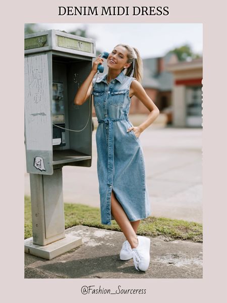 Denim midi dress

Casual dresses | 4th of July outfit | denim dresses | long casual dresses | casual clothing | white sneakers | blue dresses | casual outfits | denim outfits | denim dress | long denim dress | travel outfits | dresses with sneakers | sandals | July 4th outfit 

#LTKSeasonal #LTKStyleTip #LTKFindsUnder100