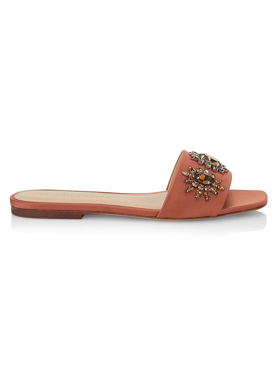 Maggie Embellished Slide Sandals | Saks Fifth Avenue
