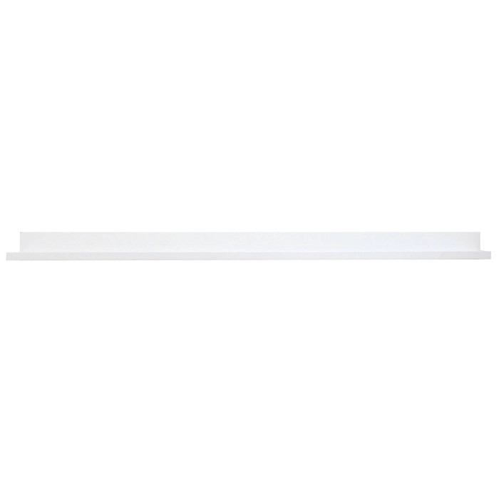 60" x 5" Picture Ledge Driftwood White - InPlace | Target