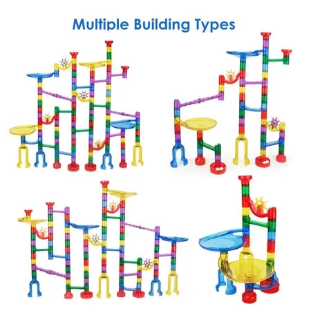 Marble Run Toy, Intelligence Building Blocks, Marble Roller Game, DIY Construction Toy for Boys&Girl | Walmart (US)