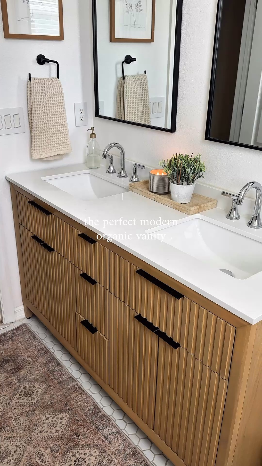On clearance! ✨ 60 inch modern organic vanity for your bathroom refresh!

🏠 Follow @andimans for more home & style finds that are causal and earthy!

#bathroomreno #bathroomvanity #bathroomdesignideas #modernorganic #loweshomeimprovement

#LTKSaleAlert #LTKHome #LTKOver40