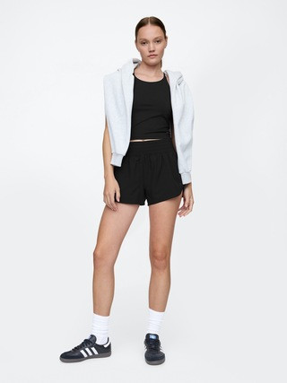 GapFit 3" Mid Rise Runaround Shorts | Gap Factory