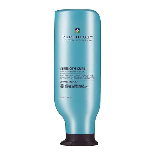 Pureology Strength Cure Conditioner - For Damaged and Color-Treated Hair, Softens & Strengthens H... | Amazon (US)