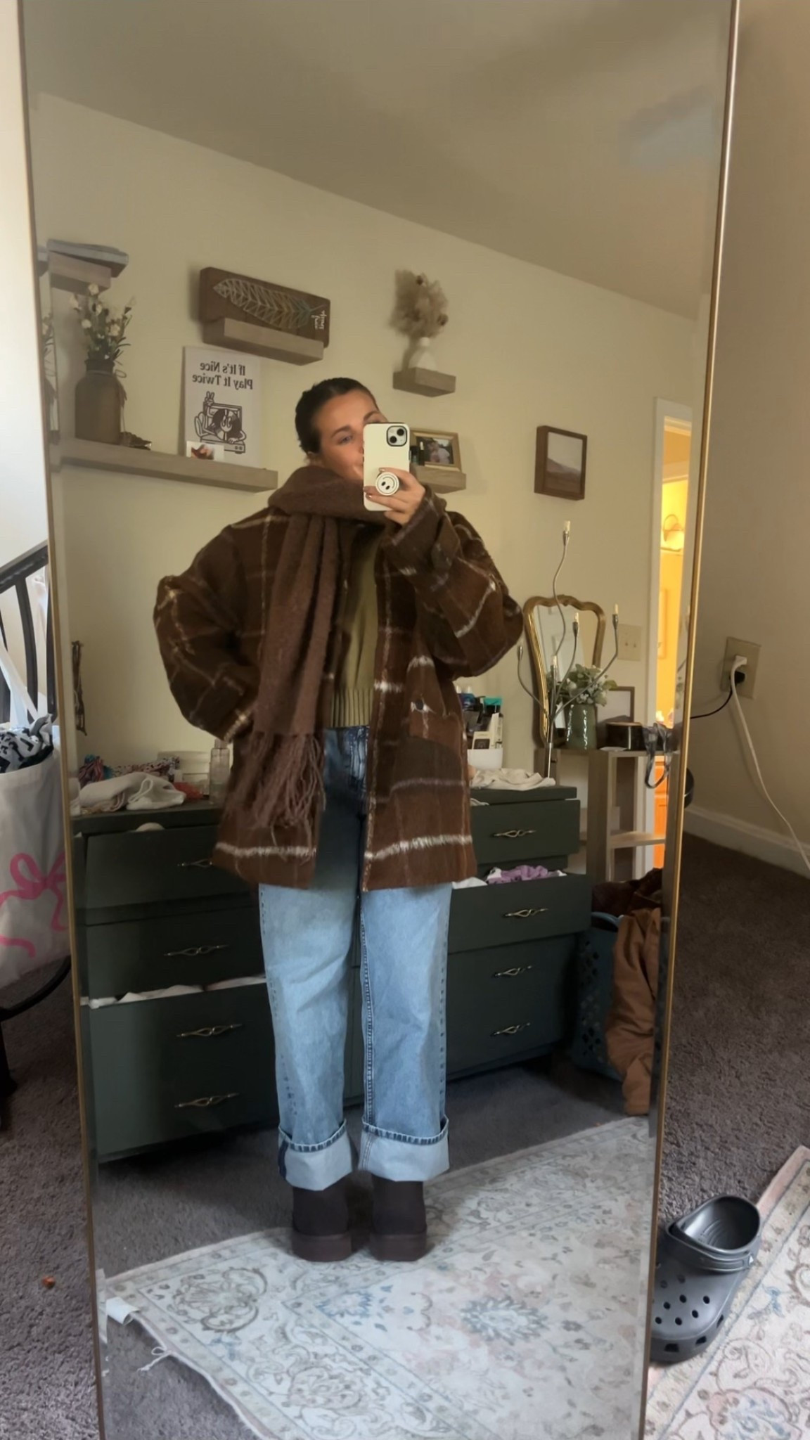 Asos outfit! 

baggy jeans, brown jacket, fall style, layered outfit, mocha brown, chocolate brown outfit

#LTKgrwm #LTKootd