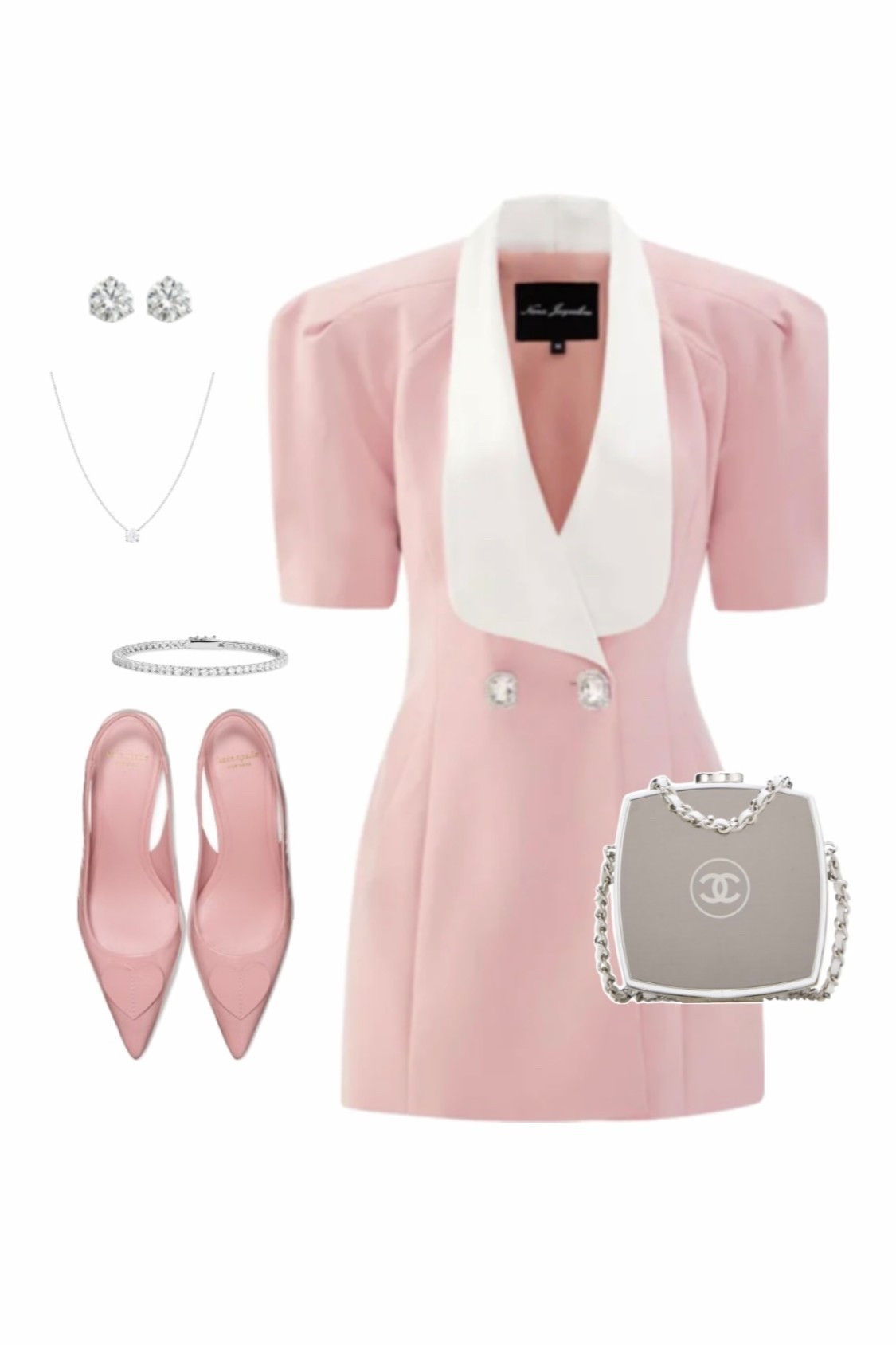 One of my favorite brands for elevated dresses! I wear an XS and they run TTS. This one is on major sale and comes in 3 other colors!!

pink mini dress outfit, Valentine’s date night outfit, what to wear Valentine’s Day, LTK Valentine’s outfit, blush pink dress ideas, romantic night outfit, pink evening look, date night inspo, Valentine dinner outfit, Galentine’s outfit ideas, classy pink outfit, Sarah L Styled, puff sleeve dress, nana Jacqueline dress, pink pointed toe heels, valentines 2026

#LTKSaleAlert #LTKSeasonal