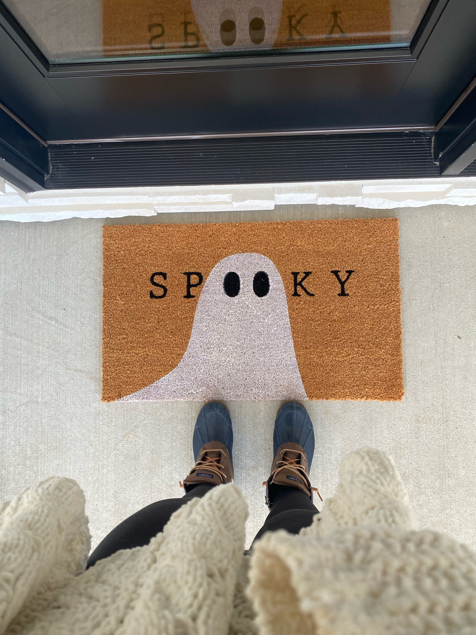 with SPOOKY season around the corner, this adorable doormat is the perfect touch for your front door. Only $10.00, ends TODAY 👻🤎

#LTKSeasonal #LTKsalealert #LTKhome