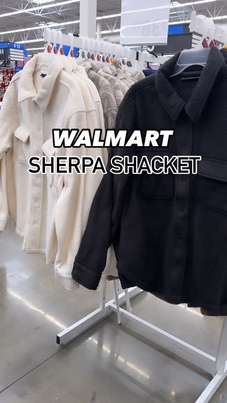 Walmart sherpa shacket

#LTKfindsunder50 #LTKSeasonal