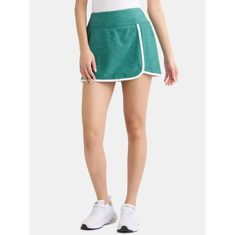 Athletic Works Women's and Women's Plus ButterCore Active Skort, Sizes XS-4X | Walmart (US)