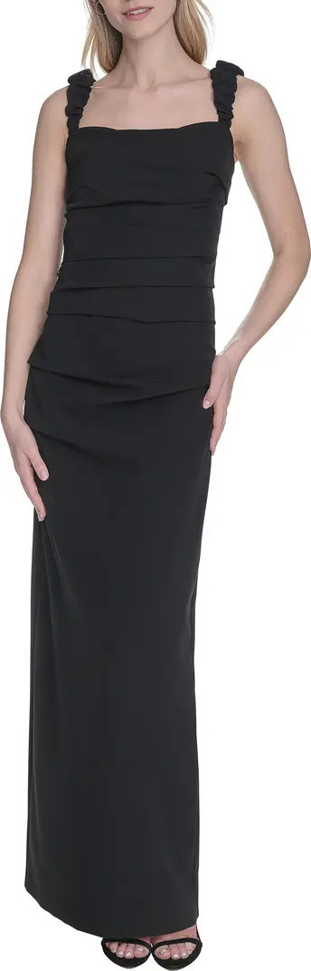 Vince Camuto Laguna Ruched Sheath Gown | Nordstrom | Nordstrom