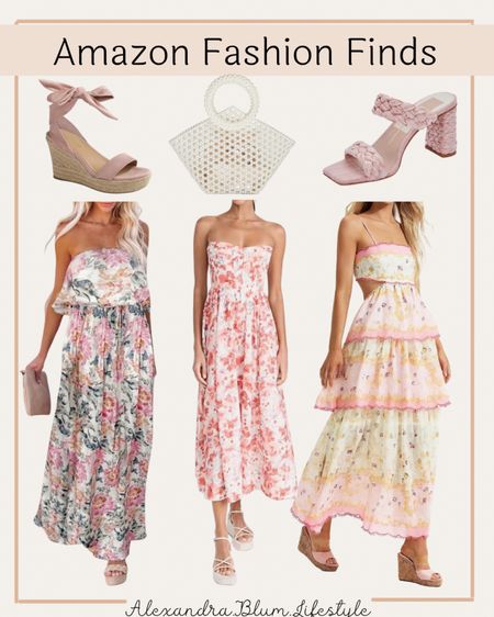Amazon Fashion Finds!! Pink maxi dress, white clutch, pink lipstick, wedge heels! Ballroom gowns! Vacation outfits! Wedding guest dresses! Elegant dresses! Spring dress! Summer dress! Formal dressess

#LTKshoecrush #LTKwedding #LTKfindsunder100