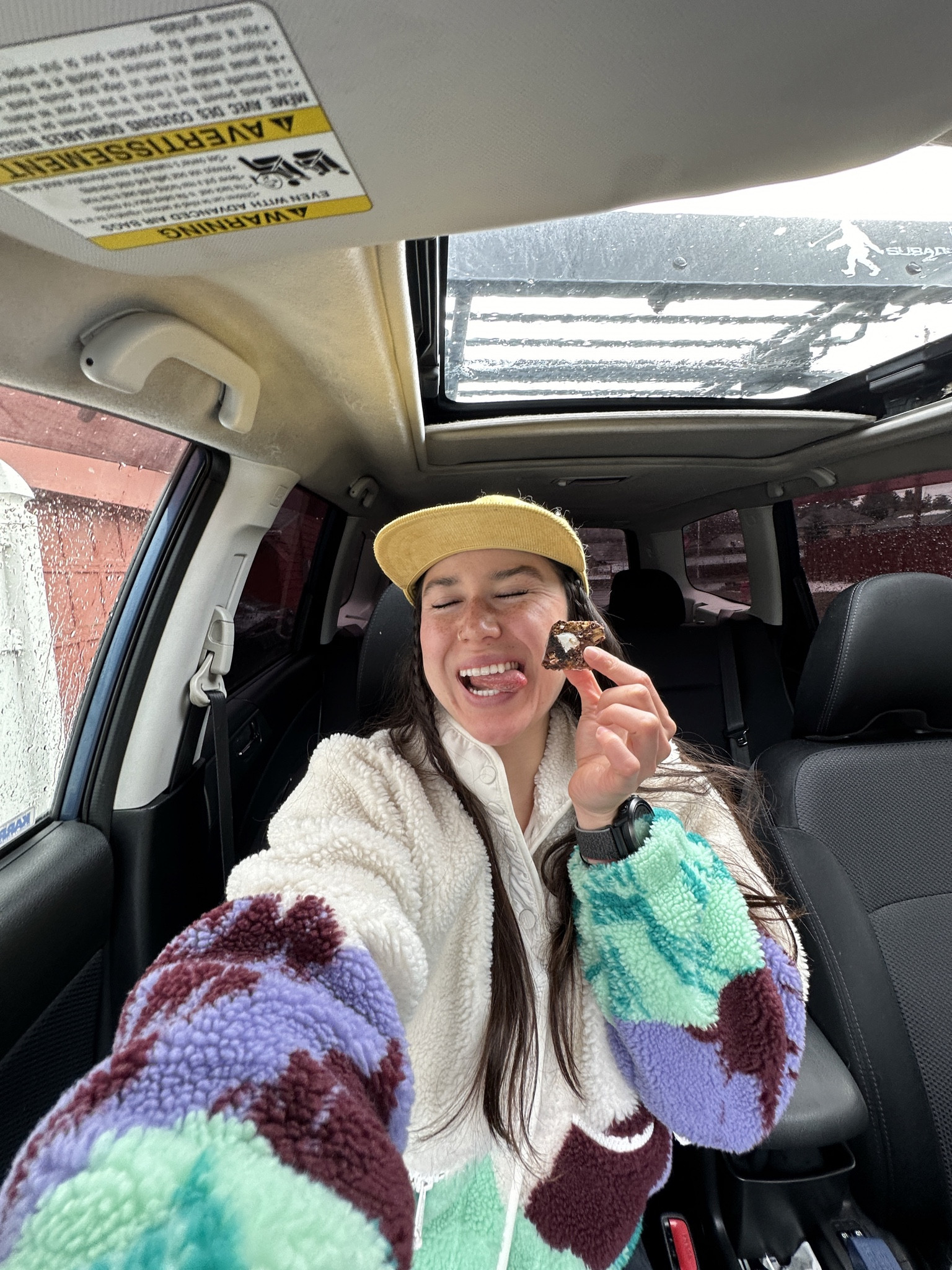 On my way to a hike and it’s just starting to feel like Spring!! But high winds & snow is still in the air today 🙃 
Sizing details:
Fleece: Small (TTS, but I’d size up to a Medium for a loose fit)
Leggings: 6 (I sized up for comfort) & length 28”
Boots: 9 (size up 1/2 size for hiking comfort!)


#LTKSpringSale 

#LTKSeasonal #LTKfitness