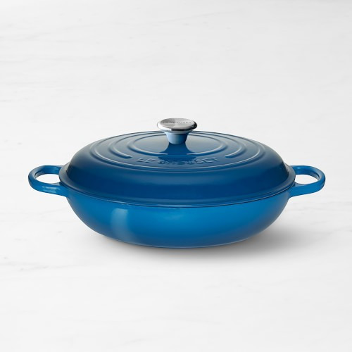 Le Creuset Signature Enameled Cast Iron Braiser, 5-Qt., Marseille | Williams-Sonoma