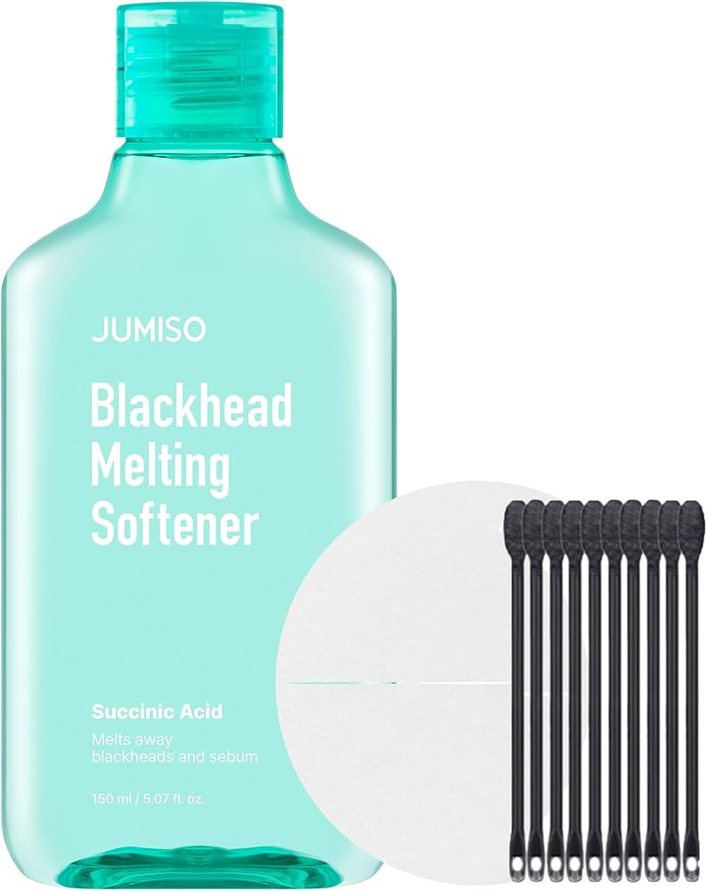 JUMISO Blackhead Melting Softener Cotton Pad Set - Korean Pore Care PHA Exfoliation Witch Hazel T... | Amazon (US)