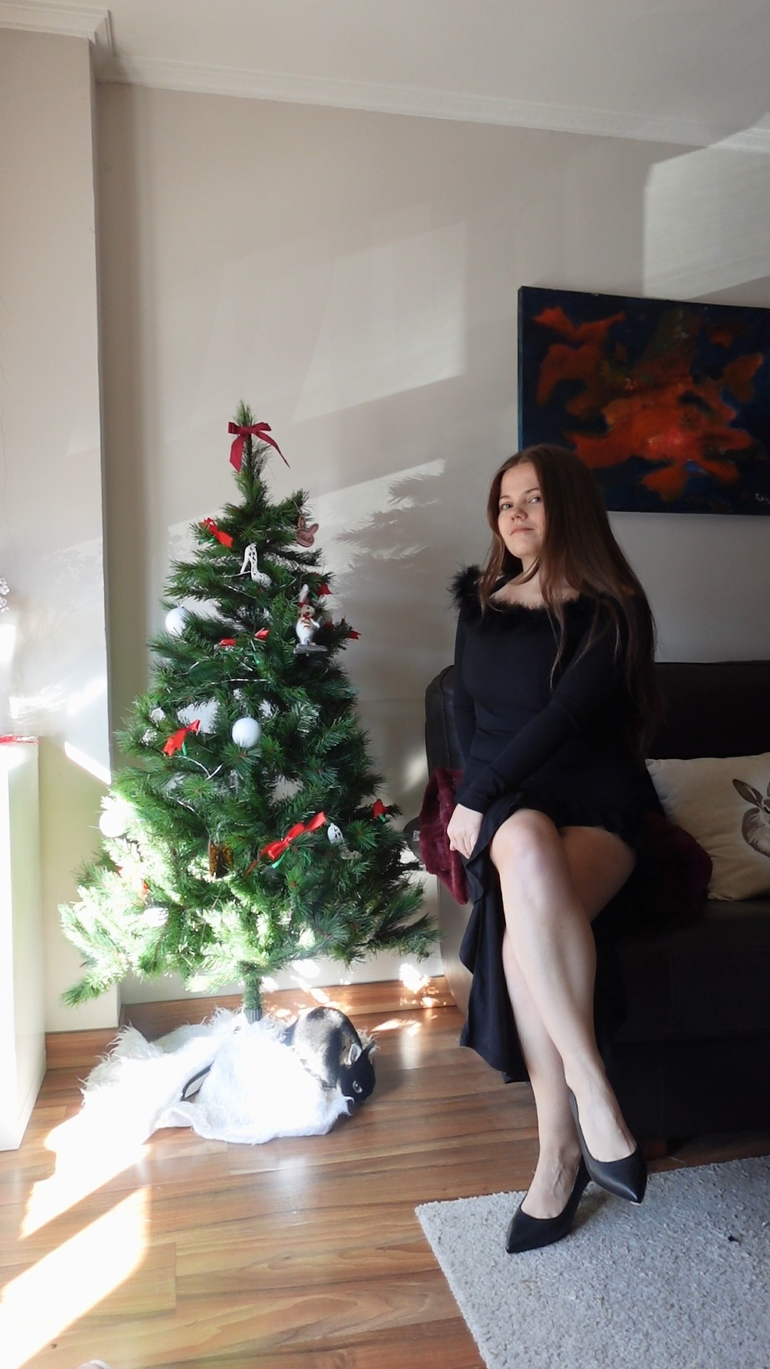 Long black feather trim dress for holidays.It is very soft and elegant. Great for shorter women. Use code GLAMCOFFEE.

#LTKPetite #LTKMidsize #LTKFindsUnder50