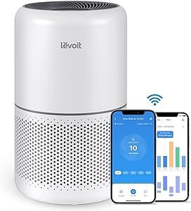 LEVOIT Air Purifiers for Home Bedroom, Smart WiFi, Auto Mode, Covers Up to 1095 Ft², HEPA Filter... | Amazon (US)