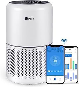 LEVOIT Air Purifiers for Home Bedroom H13 True HEPA Filter for Large Room, Sleep, Quiet Cleaner f... | Amazon (US)