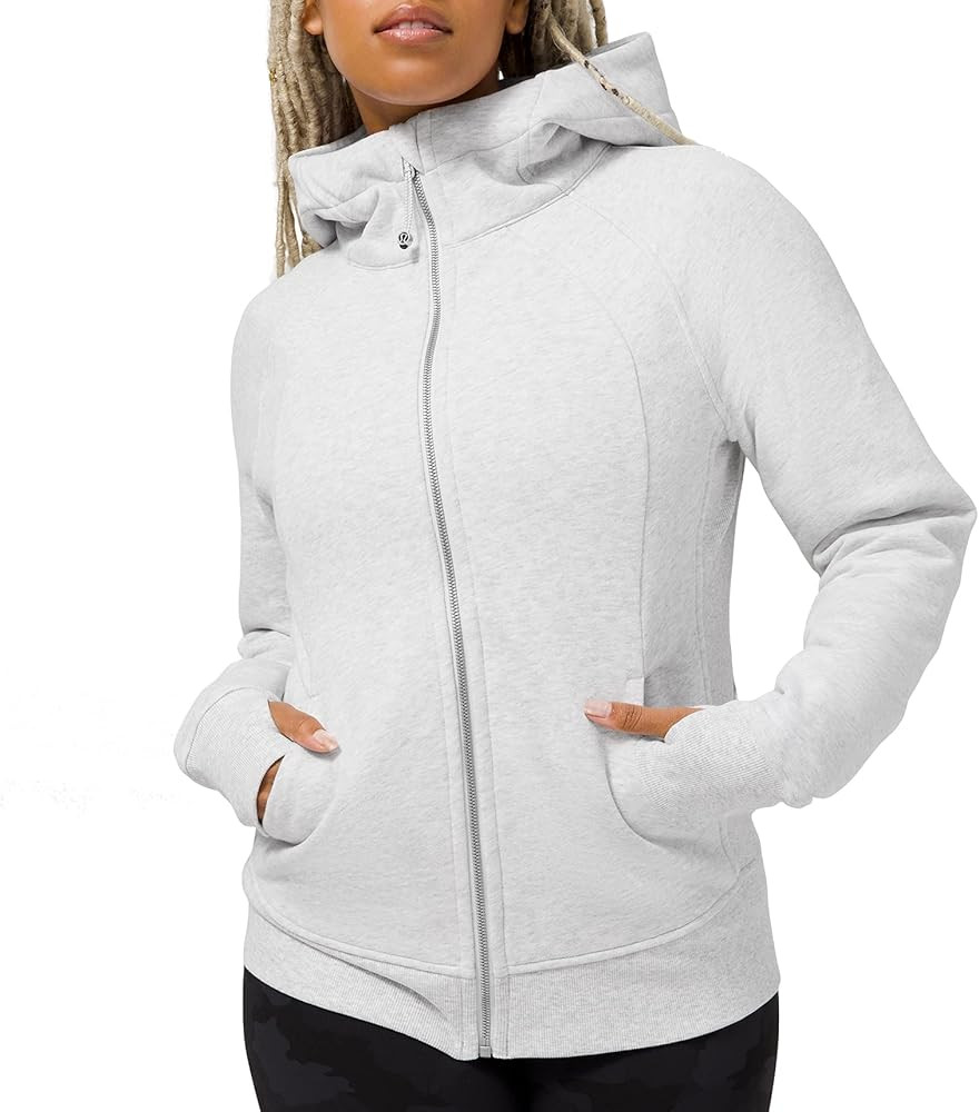 Amazon.com : Lululemon Scuba Hoodie III (12, Heathered Light Grey) : Clothing, Shoes & Jewelry | Amazon (US)
