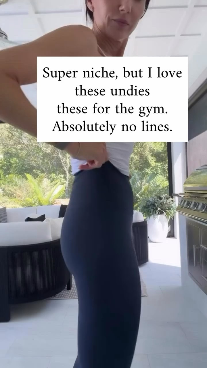 Super niche, but these are SO good under leggings for the gym. They lay completely smooth with no visible lines, so nothing shows through even with fitted activewear.

seamless underwear, no show underwear, gym essentials, workout underwear, leggings underwear, activewear essentials, women’s underwear, invisible underwear, fitness favorites, workout basics, annabrstyle

#LTKOver40 #LTKootd #LTKActive