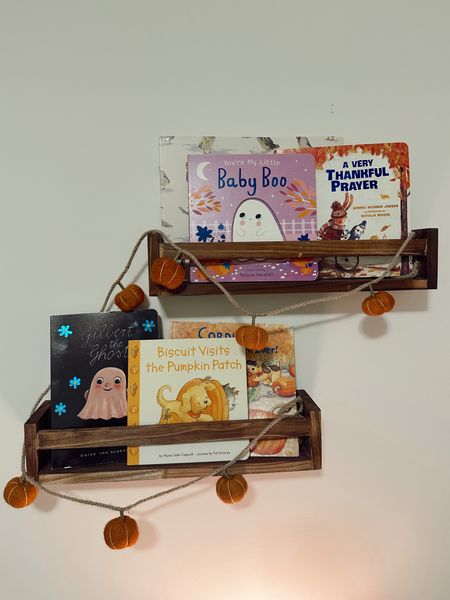 Fall/Halloween nursery decor / bookshelf update for fall toddler room 

#LTKSeasonal #LTKkids #LTKfamily